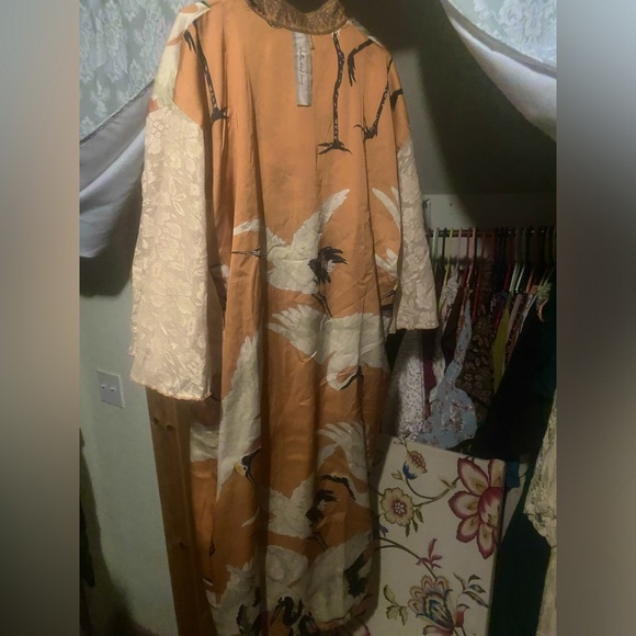 Aratta beauty topper boho duster robe kimono NEW $223 XL - Picture 4 of 4